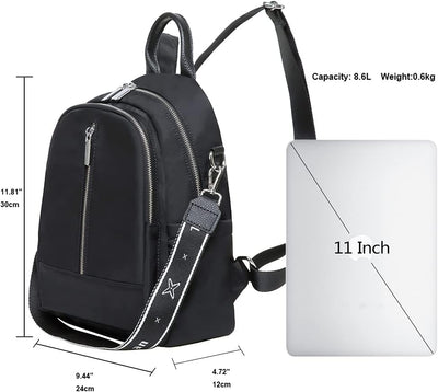 KAUKKO Kf Rucksack für Herren M Schwarz, M Schwarz