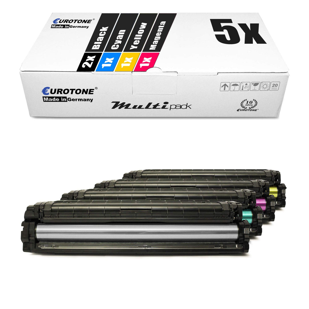 5X Müller Printware Toner für Samsung ProXpress C 2620 2670 2680 FW FX DW Premium Line ersetzt CLT-K