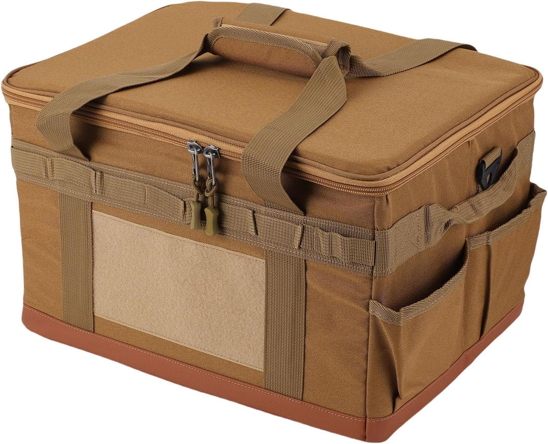 Fockety Camping-Aufbewahrungstasche, Grosses Fassungsvermögen 30 L Grill- und Picknicktaschen-Organi