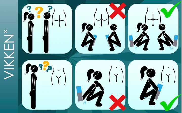 VIKKEN® 250ml iGo-X Portable Travel Bidet USB-Type C Electric Rechargeable Mobile Handheld Water Spr