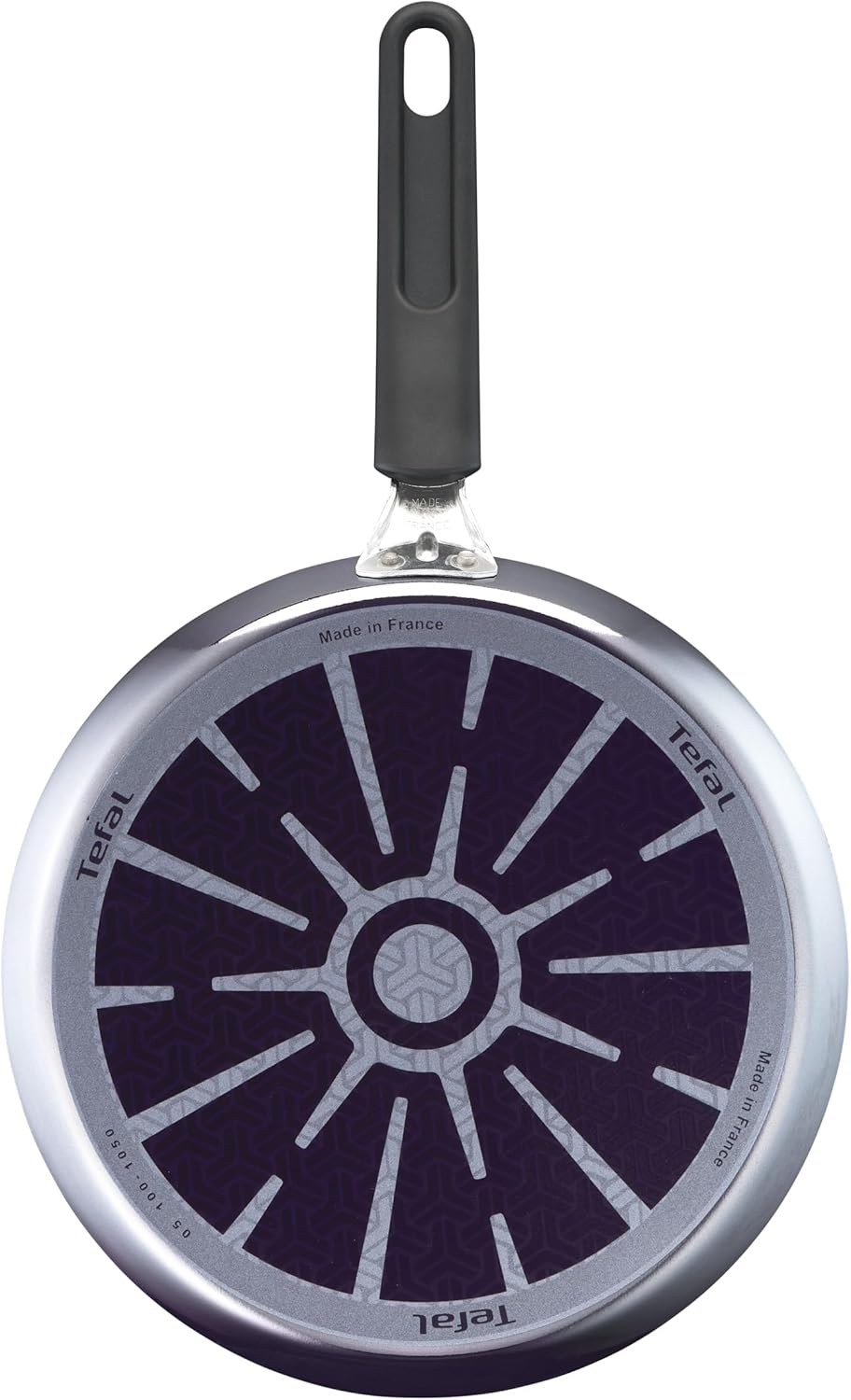 Tefal Resist Crêpepfanne 25 cm, Pfannkuchenpfanne nicht induktionsgeeignet, Titanium Antihaftversieg