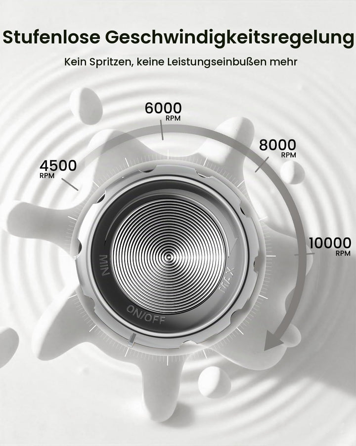 Maestri House Barista-Qualität Milchaufschäumer, LunaFro Art Wiederaufladbarer Milchaufschäumer mit