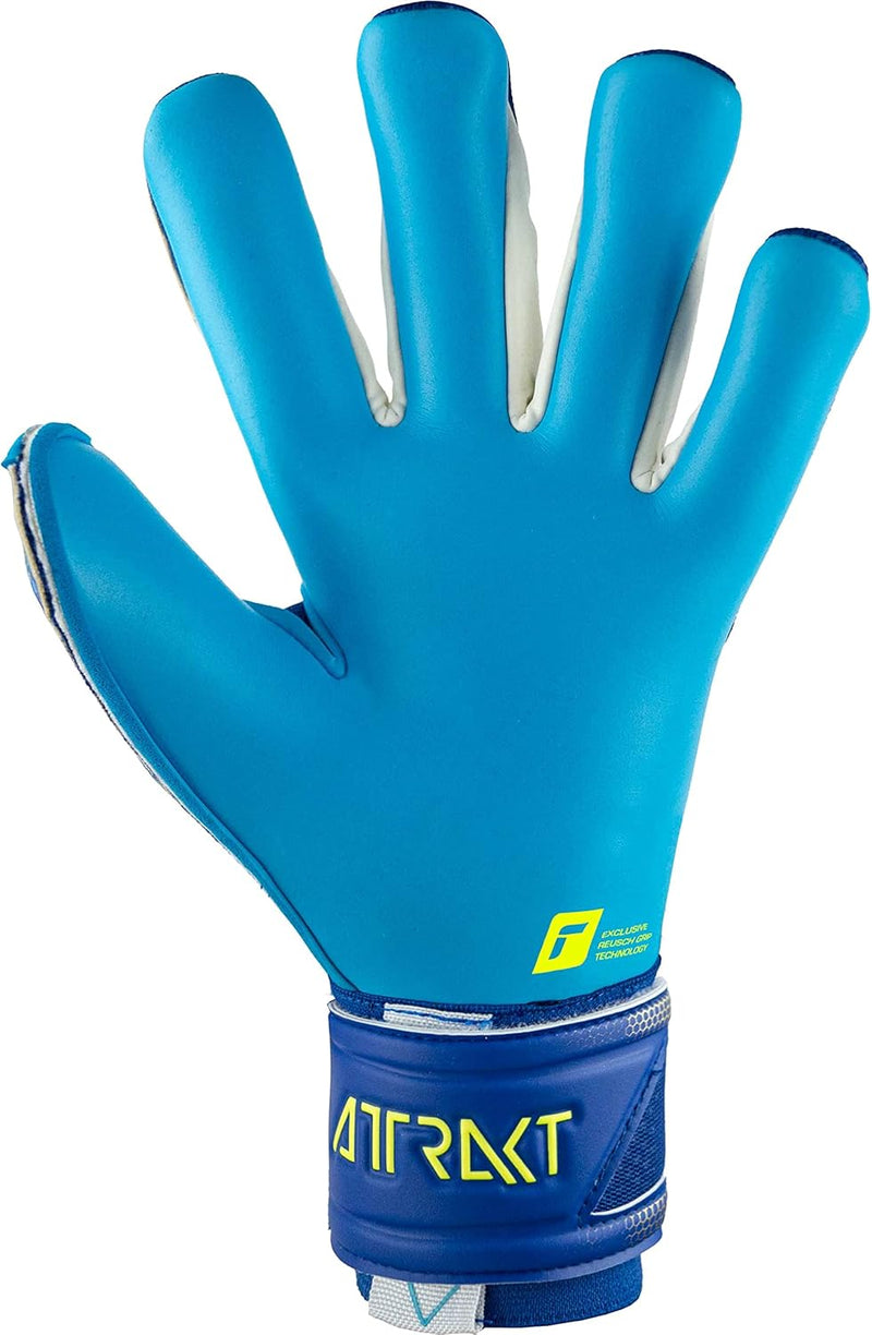 Reusch Unisex – Erwachsene Torwarthandschuhe Attrakt Aqua mit Hervorragendem Grip und Innennaht Schn