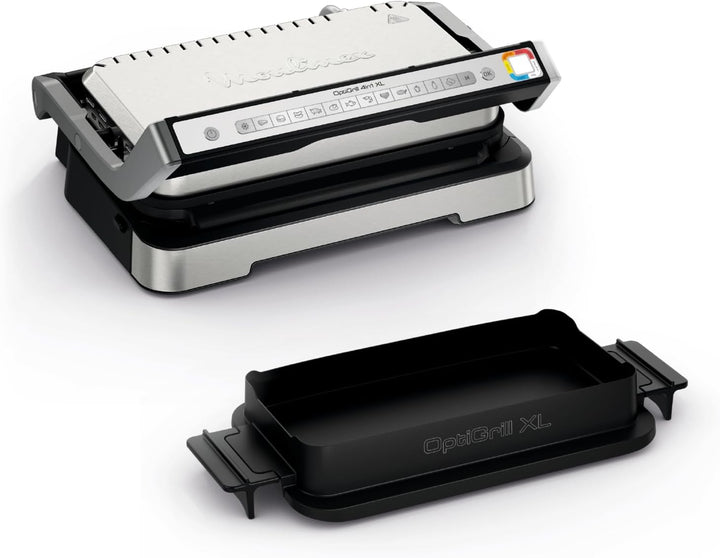 Moulinex Optigrill 4in1 XL, Elektrogrill, Grill und Ofen in einem Gerät, volle Mahlzeit, Kapazität 6