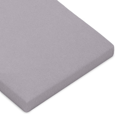 CelinaTex Casca Topper Spannbettlaken 180x200-200x220 cm dunkel grau Jersey Mako Baumwolle 210g/qm E
