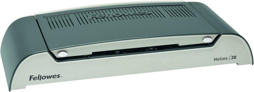 Fellowes 5641001 Büro Thermobindegerät Helios 30 platin/schwarz & Leitz 177161 Thermobindemappe Stan