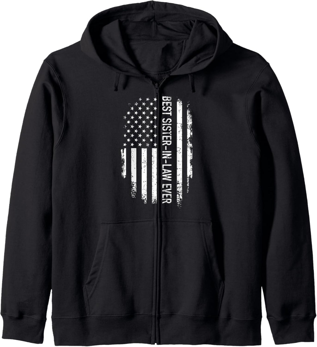 Beste Schwägerin der Welt USA Fahne Flagge Kapuzenjacke