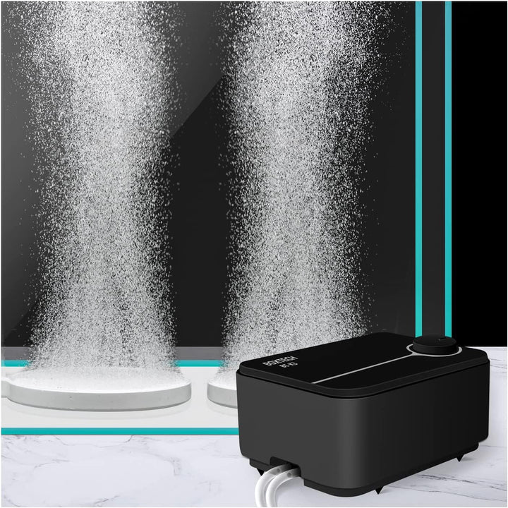 boxtech Ultra-Leise Luftpumpe für Aquarium, Die Luftpumpe kann die DREI Anforderungen erfüllen, leis