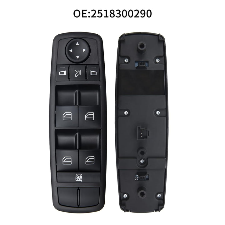 KAOLALI 2518300290 Fensterheber Schalter Fensterheber kompatibel für Mercedes Benz W164, GL320, GL35