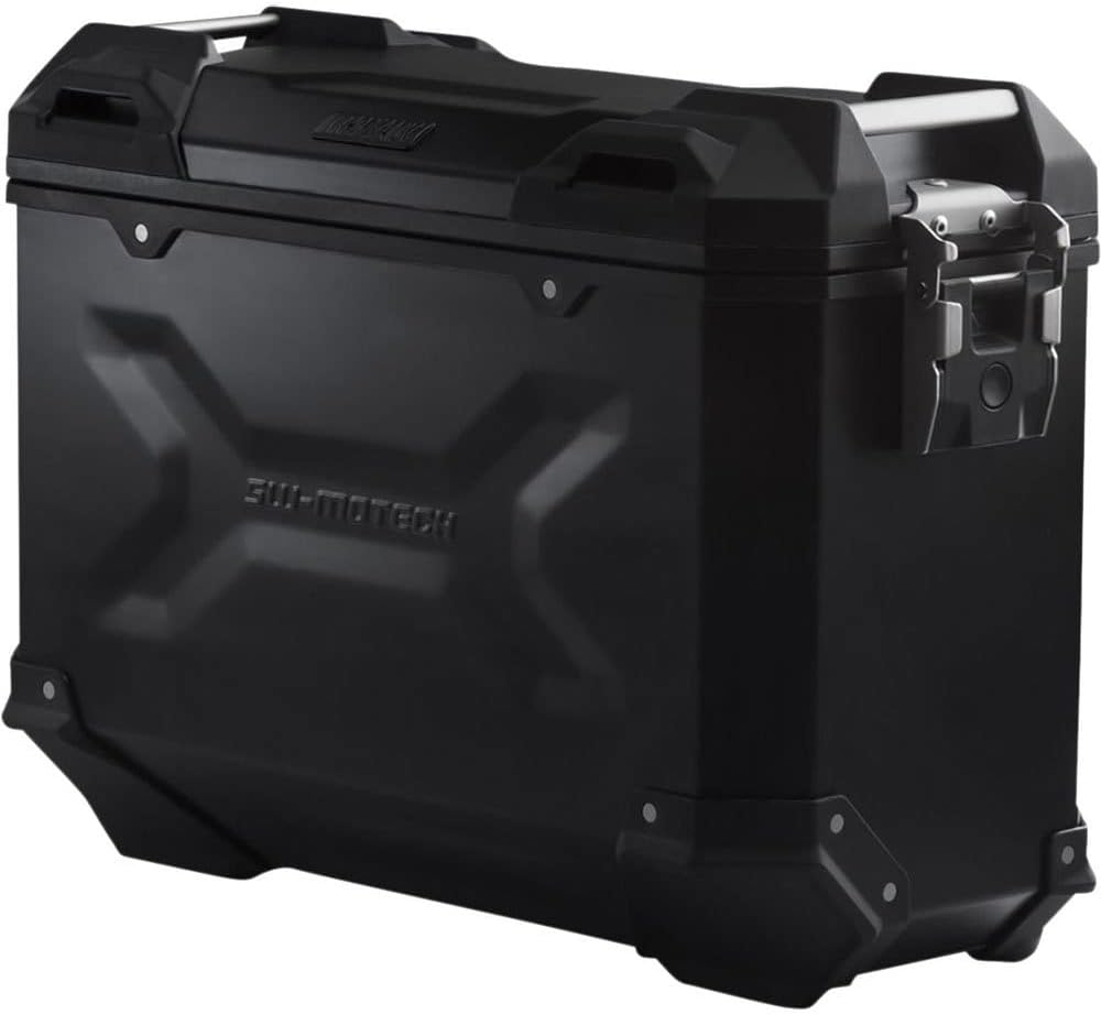 SW-MOTECH TRAX ADV M Aluminium Seitenkoffer 37L, Rechts, Schwarz OS Schwarz, OS Schwarz