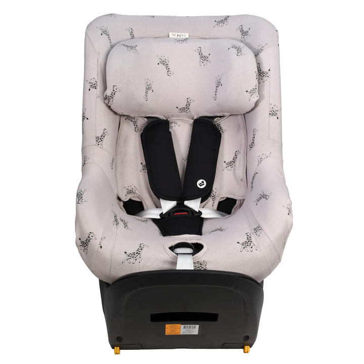 JYOKO KIDS Bezug für Autositz kompatibel mit Maxi Cosi (Giraffe, Maxi Cosi Mica Eco I-Size)
