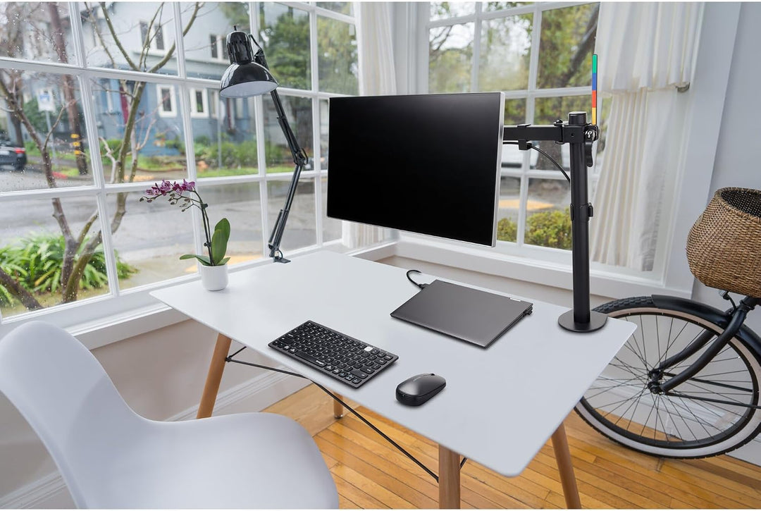 Kensington Ergo Ausziehbarer Monitorarm für 1 Bildschirm bis 34 Zoll, VESA 75/100, SmartFit System f