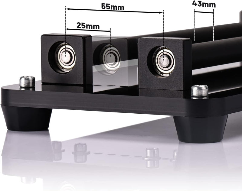 Lasergravierer Y Achsen Rotationswalzen Graviermodul zum Lasergravieren Schneiden zylindrischer Obje