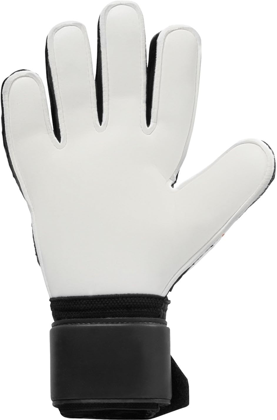 uhlsport Unisex Jugend Powerline Supersoft Fussball Torwarthandschuhe 7 schwarz/rot/weiss, 7 schwarz