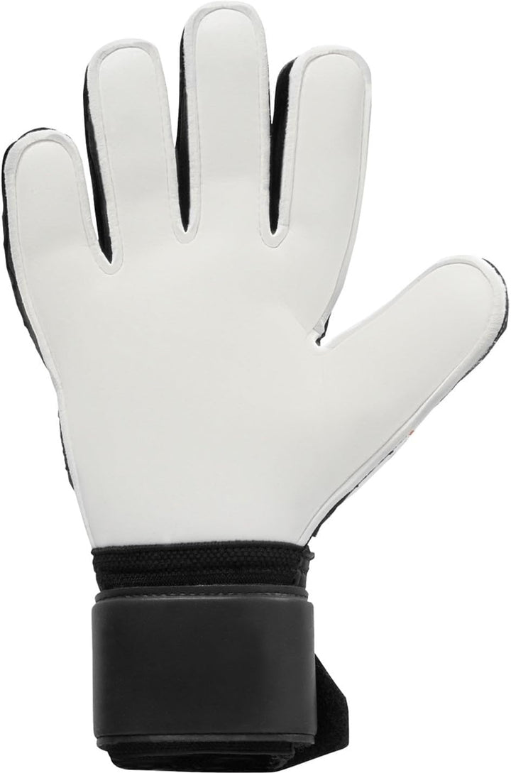 uhlsport Unisex Jugend Powerline Supersoft Fussball Torwarthandschuhe 7 schwarz/rot/weiss, 7 schwarz