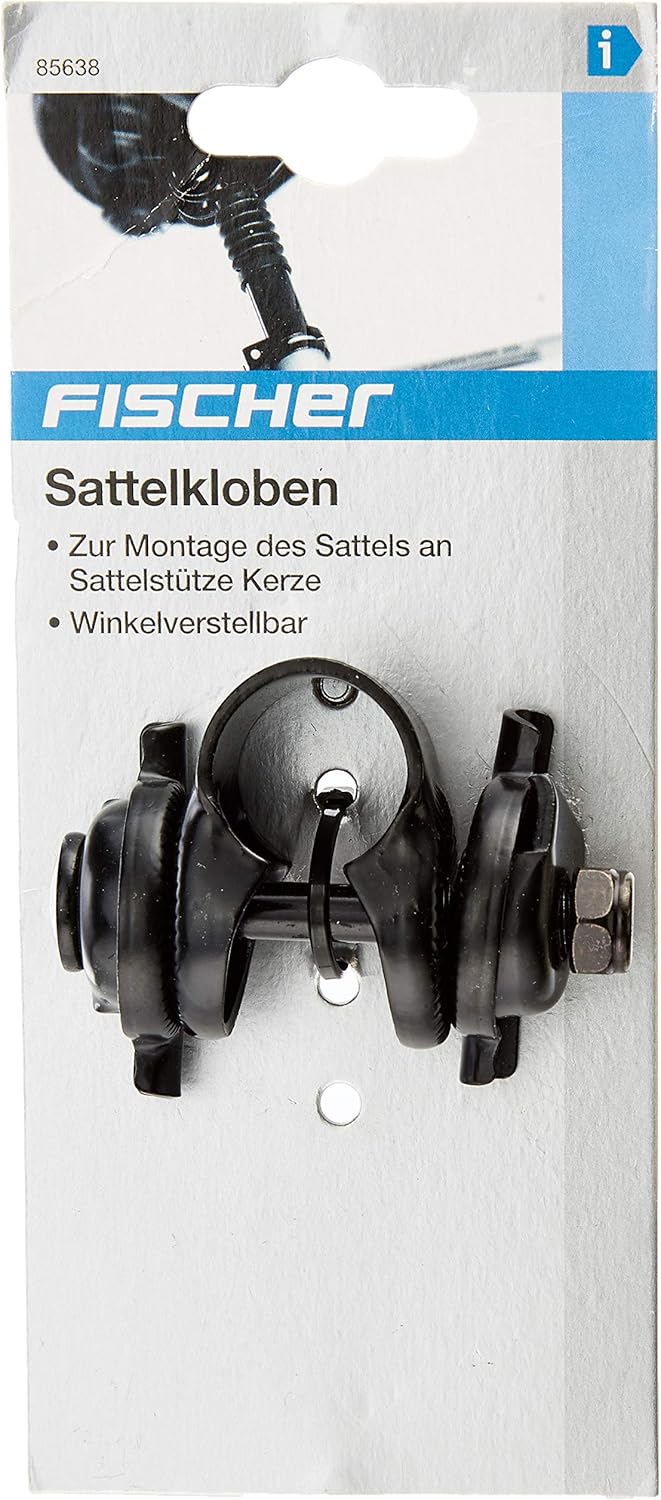 Selle Royal Damen Gel Trekkingsattel, schwarz, One Size Bundle mit Sattelkloben, schwarz, Bundle mit