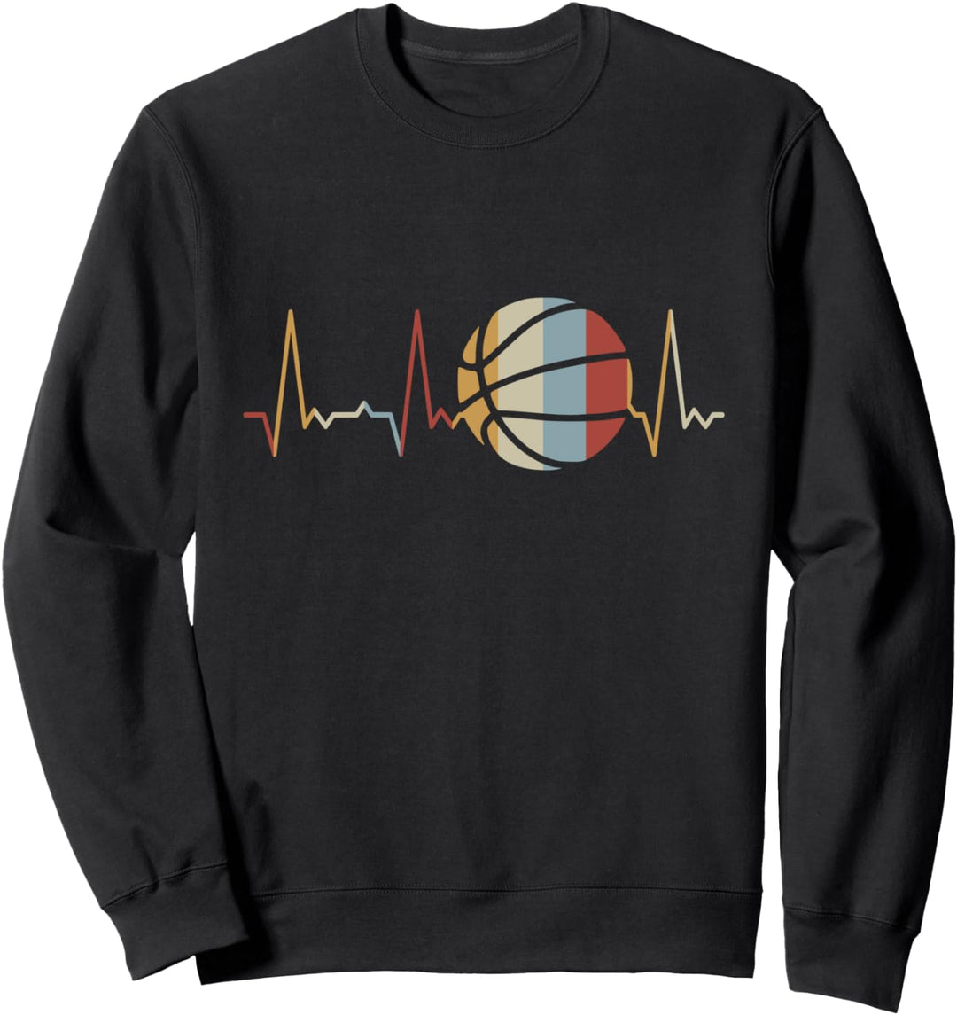 Herzschlag Basketball Sweatshirt