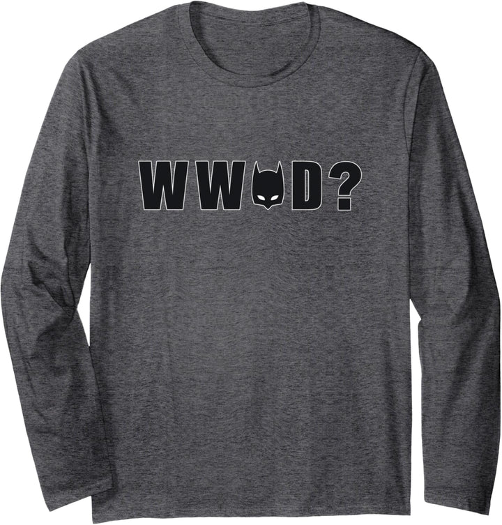 Batman WWBD Mask Langarmshirt