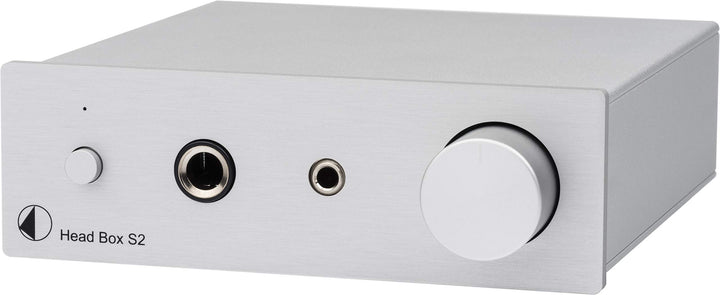 Pro-Ject Head Box S2 Mikro High End Kopfhörerverstärker (Head Box S2, Silber) Head Box S2 Silber, He