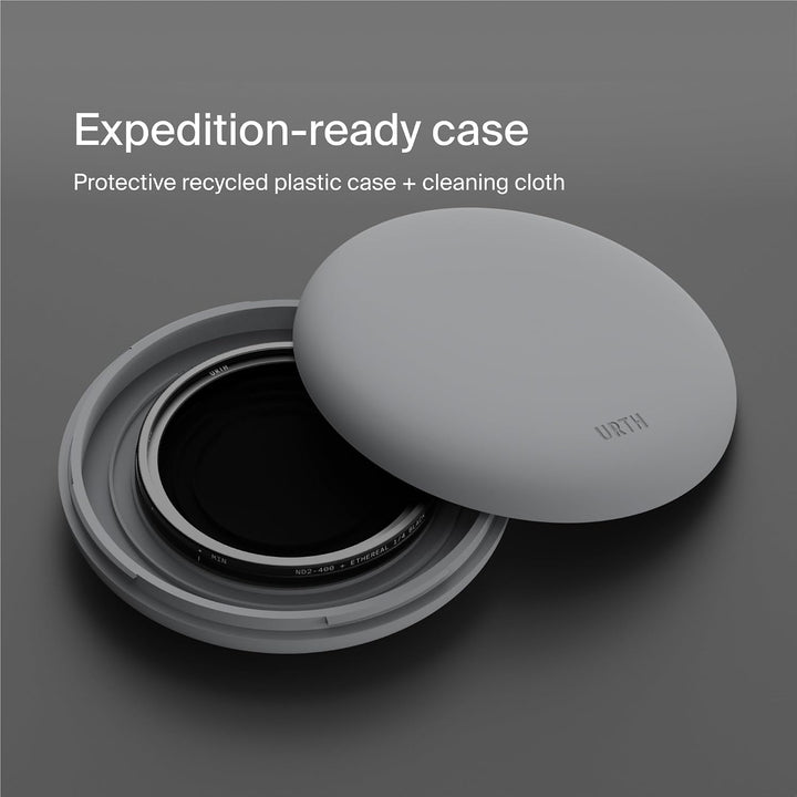 Urth 58 mm Ethereal White Mist ⅛ Diffusions-Objektivfilter (Plus) - Kinoeffekt, 20-fache Nanobeschic
