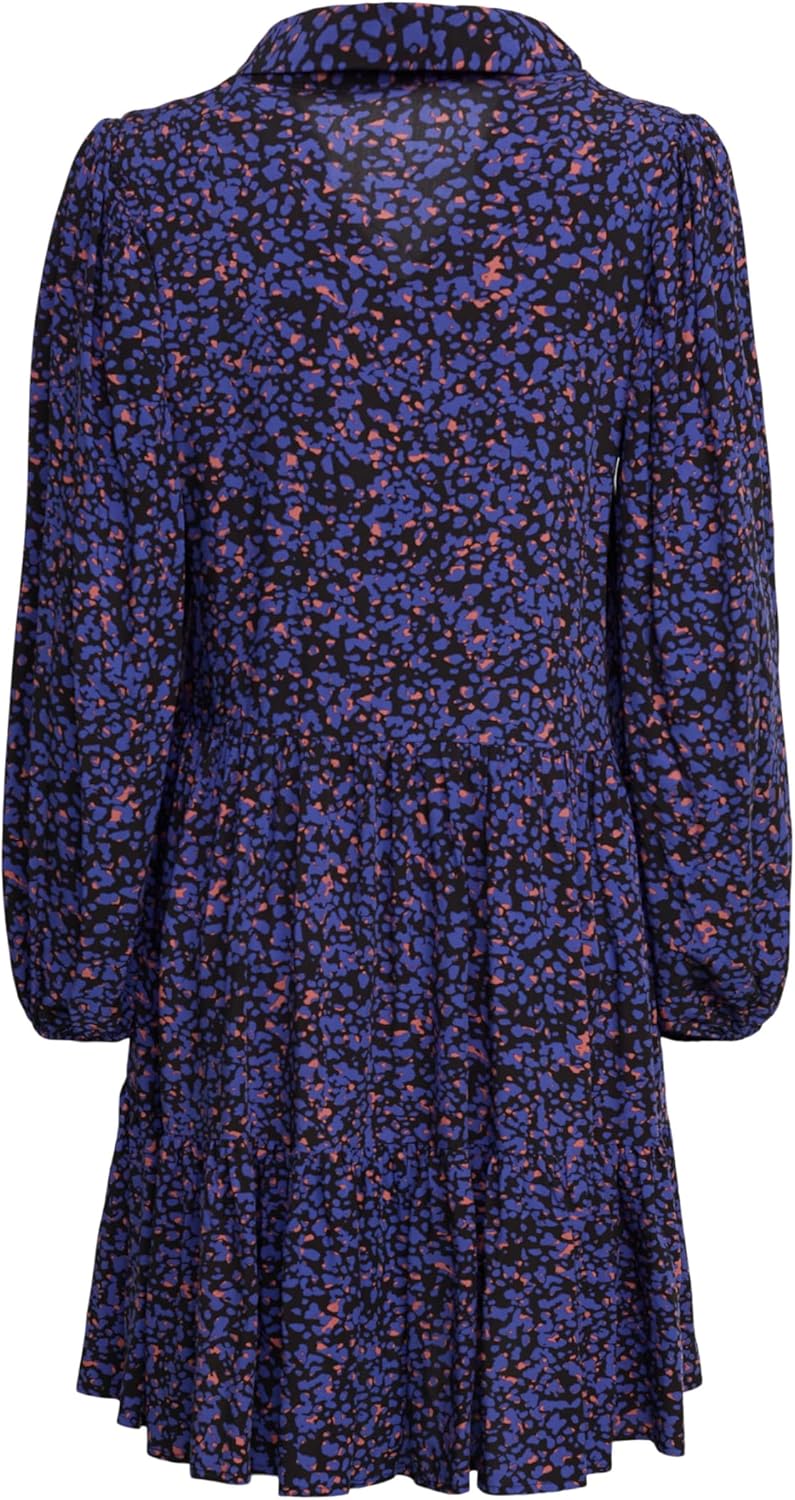 ESPRIT Damen Kleid 34 413/Bright Blue 4, 34 413/Bright Blue 4