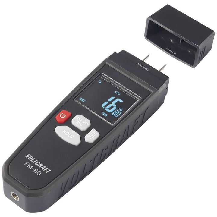 VOLTCRAFT FM-80 Materialfeuchtemessgerät Messbereich Baufeuchtigkeit (Bereich) 0.20 bis 2.0% Messber