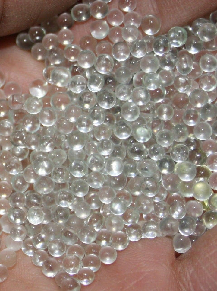 Filterglas, 2mm runde Glasperlen für Koiteichfilter und Gartenteichfilter,- das Filtermaterial der n