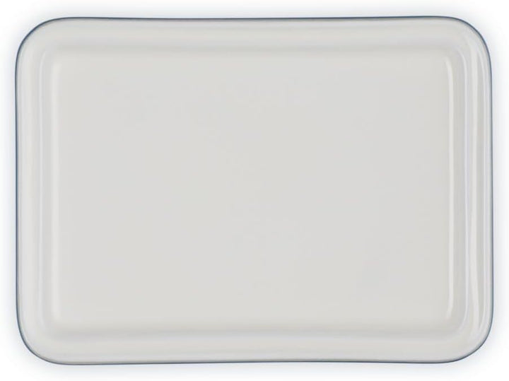 Le Creuset Butterdose aus Steinzeug, 900 g, 17 x 12.5 x 9 cm, Chambray, 70837174340000