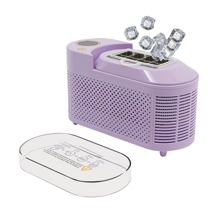 Eiswürfelmaschine Klein Eiswürfelmaschinen, 120W 230V Kompakte Eiswürfelbereiter mit Clip, Tragbarer