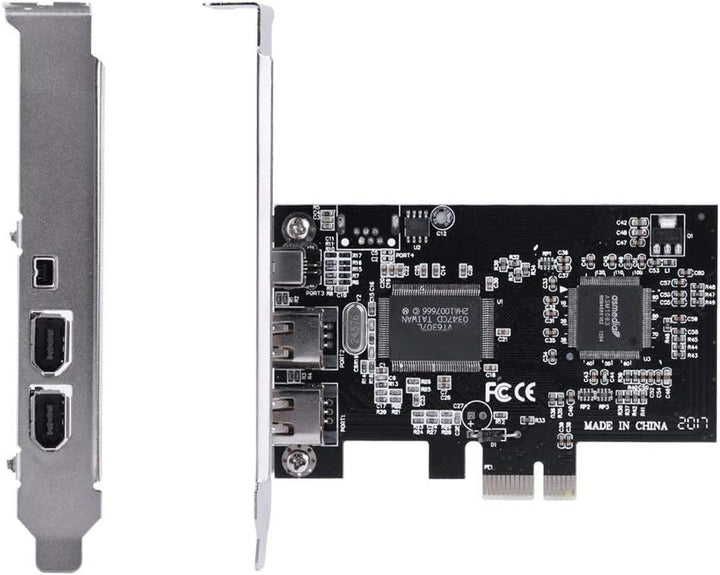 Firewire PCI-Express-Karte, PCI-E PCI Express FireWire 1394a IEEE 1394 Controller-Karte mit FireWire