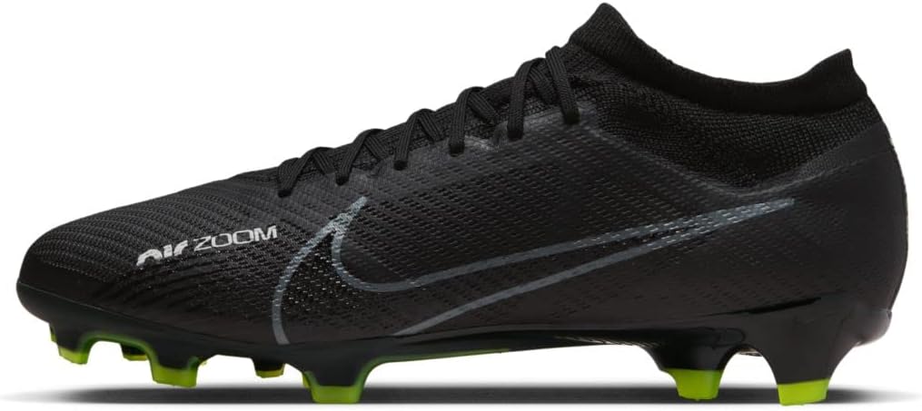Nike Herren Nike Mercurial Zoom Vapor 15 Pro FgSneaker 38 EU Black Dk Smoke Grey Summit White Volt,