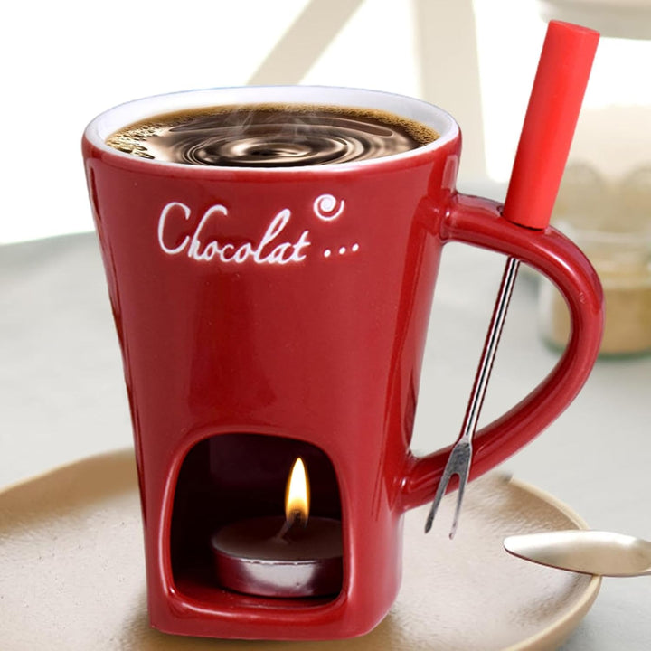 Generisch Schokoladenfondue Tasse, Fondue-Topf, Schokoladen-Fondue-Becher, Keramik-Schokoladen-Schme