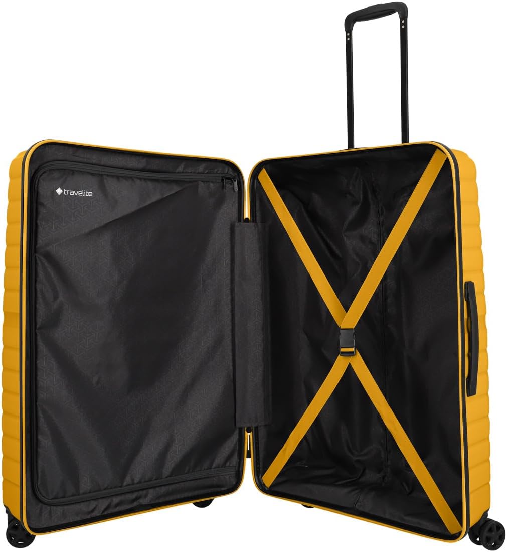 Travelite TRIENT Kofferset mit 4 Rollen Gr. L/M Gelb, Gelb
