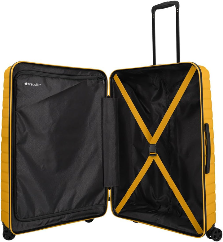 Travelite TRIENT Kofferset mit 4 Rollen Gr. L/M Gelb, Gelb