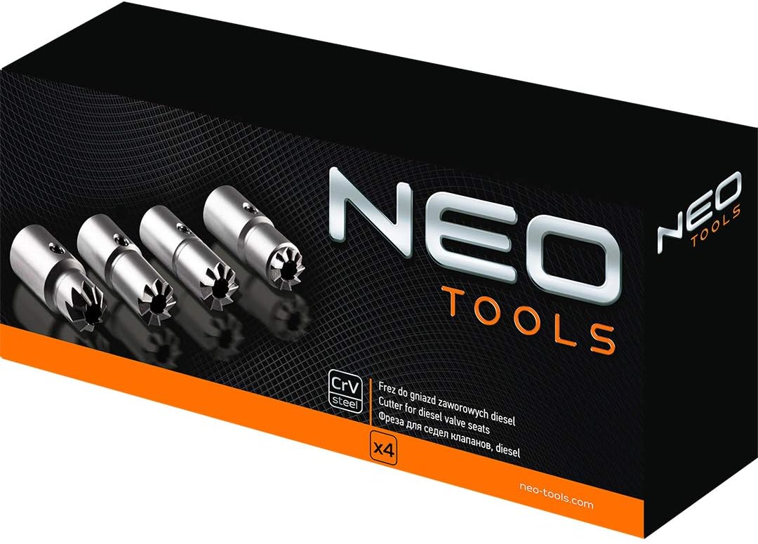 NEO TOOLS Ventilsitzfräser für Dieselmotore: Fräser 15 mm, flacher universeller Fräser 17 mm/19 mm,