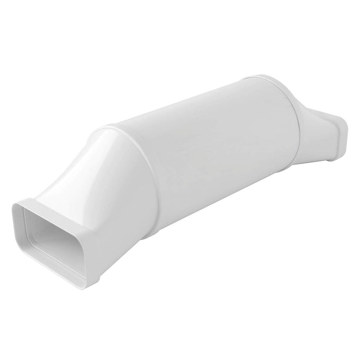 Die Ventilation STK157B Exzenter Schalldämpfer für rechteckige Hüte und Kanäle, 150 x 70 mm. Farbe: