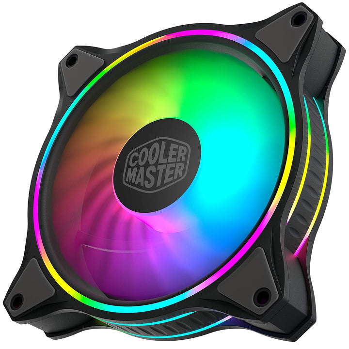 Cooler Master MasterFan MF120 Halo ARGB - Dual Ring adressierbare RGB-Beleuchtung, Gehäuse und Kühlu