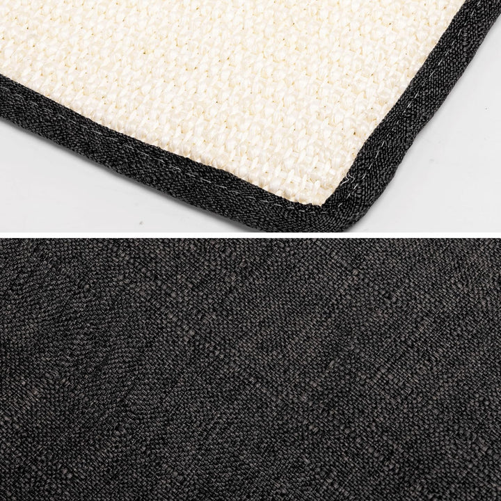 Nobleza 2* Katzen Kratzmatte Kratzschutz Sofa, Sisal Kratzteppich für Katze, Sessel Couch Katzenkrat