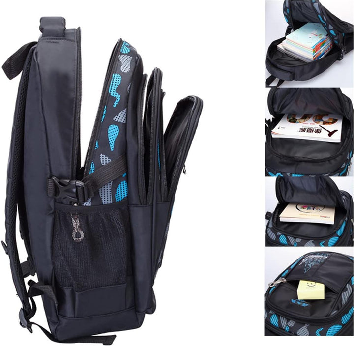 Jungen Schultasche Teenager Schulrucksack Jugendliche Rucksack Schule Daypacks Kinder Gross Schulran