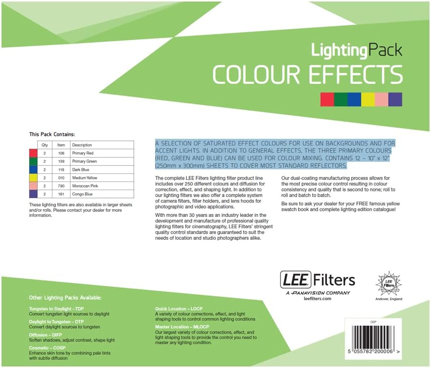 Lee Colour Effect Pack