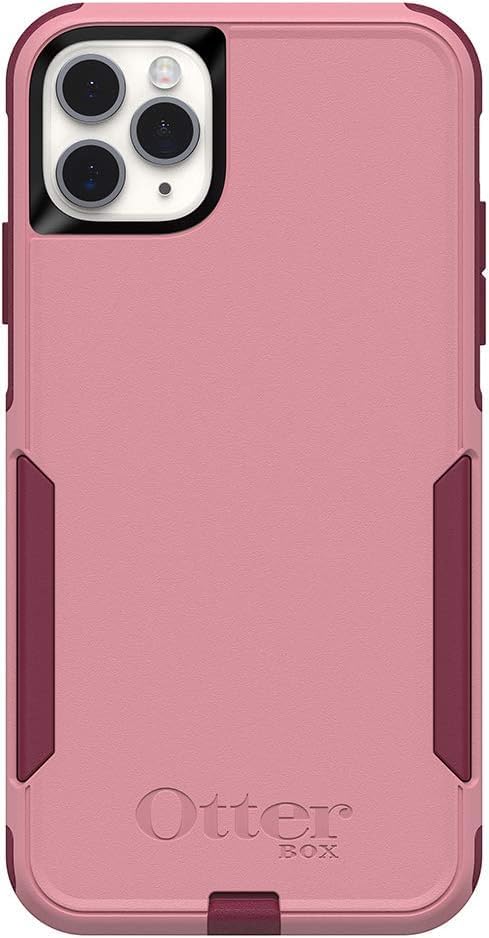 OtterBox Commuter Series Schutzhülle für iPhone 11 Pro Max, Motiv CUPIDS WAY (Rosémarine-Rosa/Pflaum