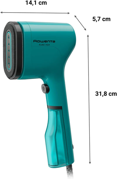 Rowenta Pure Pop DR2024 Dampfbürste, 1300 W, Dampfleistung bis zu 20 g/min, bügelt und reinigt, entf