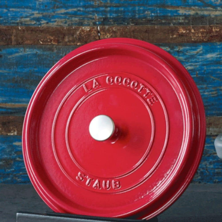 STAUB Knauf, Rund, 2 cm, Nickel, Für Bräter mit Durchmesser 10-12 cm, Silber Nickel 2 cm, Nickel 2 c