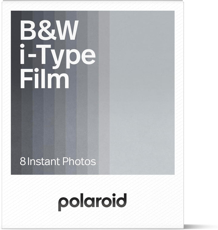 Polaroid B&amp;W Film für i-Type Schwarzweissfilm 8 Filme, Schwarzweissfilm 8 Filme