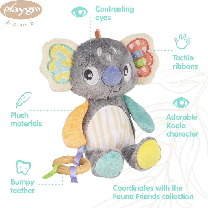 Playgro Kuschelkoala - Kuscheltier zum Spielen - Plüschtier - Baby Spielzeug
