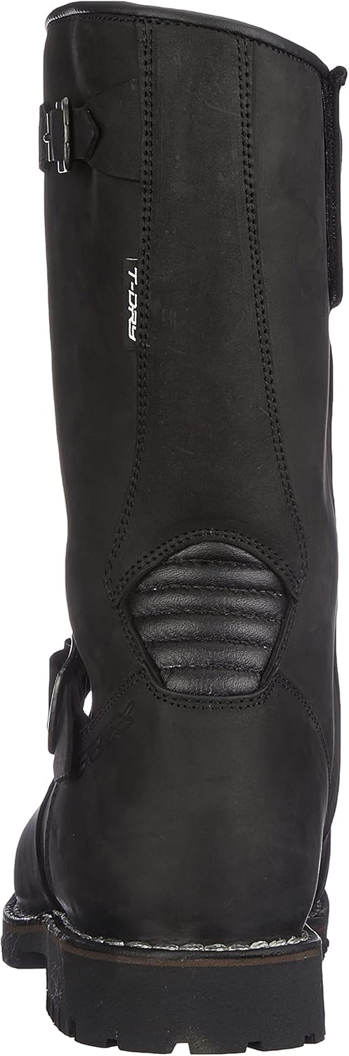TCX Herren Motorcycle Boot 45 EU Schwarz, 45 EU Schwarz