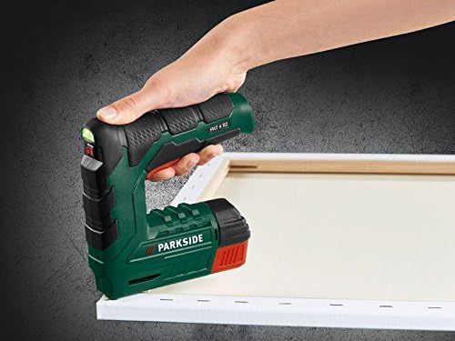 PARKSIDE Akkutacker Tacker | 4V (1300mAh) Li-Ion Akku Elektrotacker - Inklusive 1000 Klammern | PAT