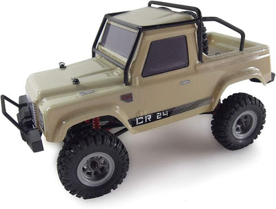 Amewi 22368 AMXRock Crawler AM24 4WD RTR, senffarben 1:24