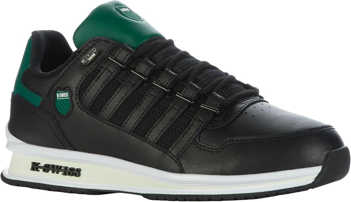 K-Swiss Herren Sneaker Low 39 EU Black Teak Gum, 39 EU Black Teak Gum