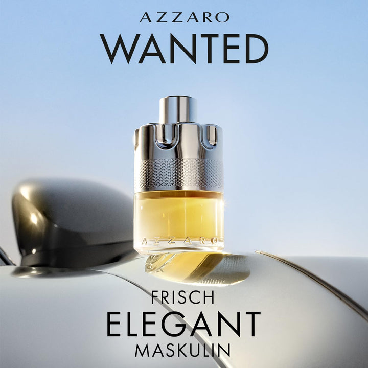 Azzaro Wanted Parfum | Parfüm für Herren | Eau de Toilette | Langanhaltend | Holzig und würziger Her